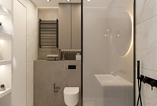 Проект ванной комнаты от Игнатовой Наталии